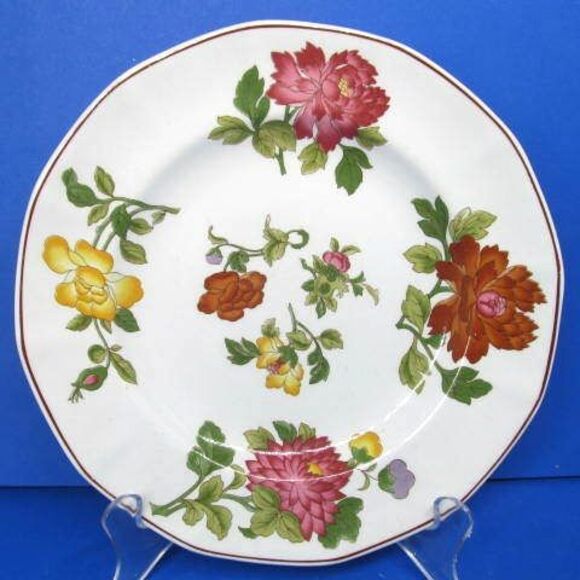 Wedgwood  Kimono Georgetown Collection 8" Plate In Very Good Condition - Picture 5 of 10